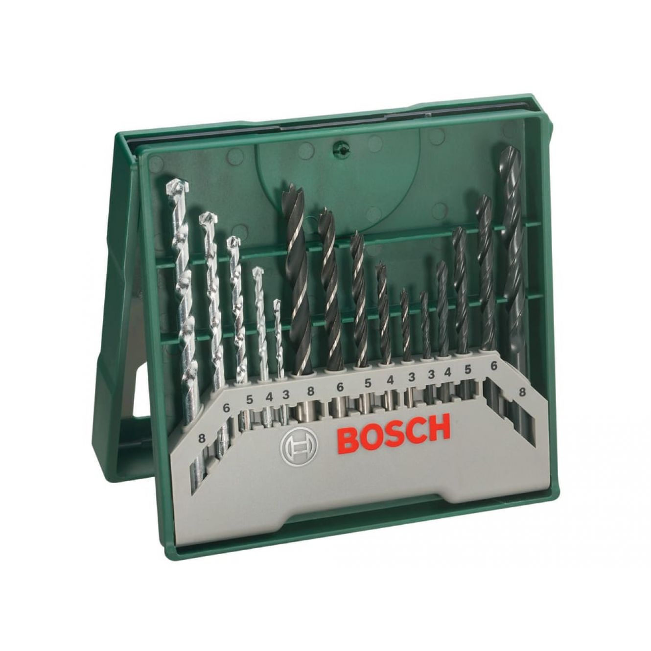 Mini-X-Line Twist Drill Bit Set, 15 Piece BPA607019675