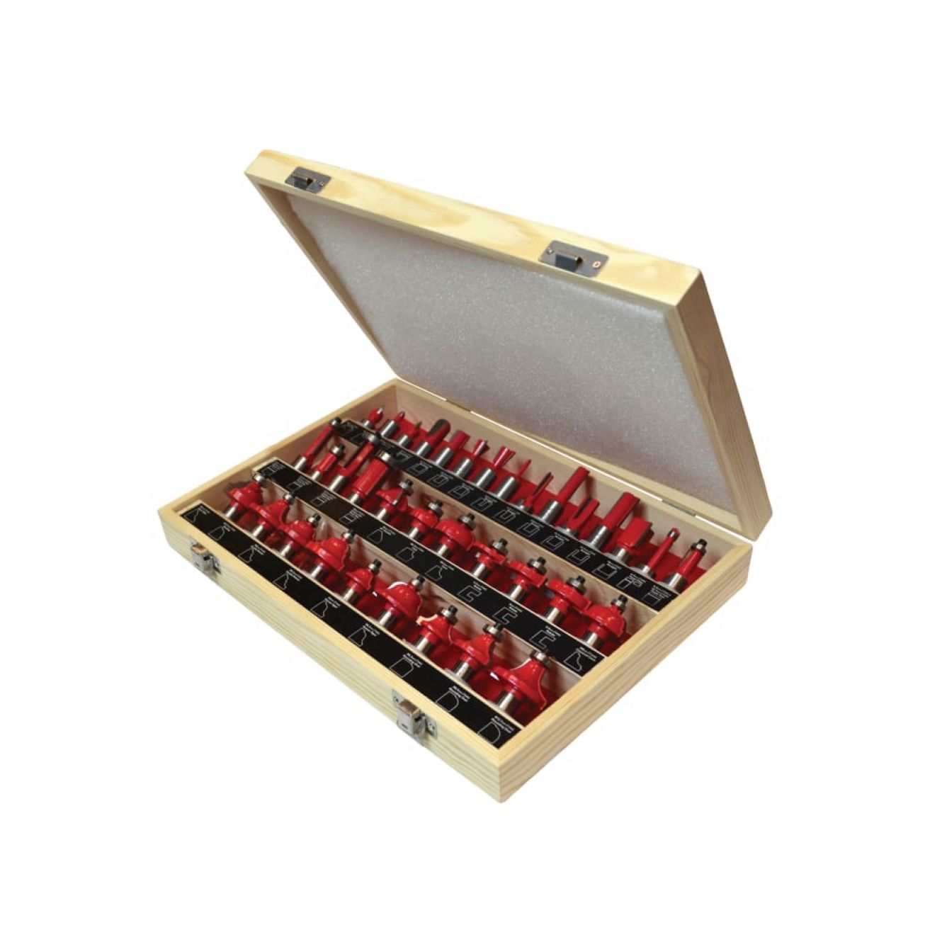 1/2in TCT Router Bit Set, 35 Piece FAIRBS35