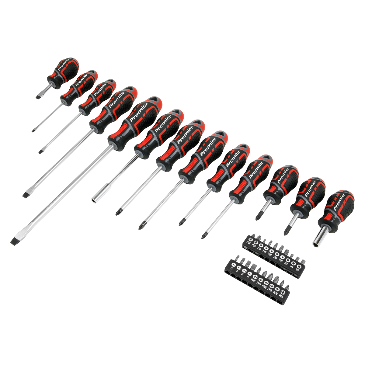 Screwdriver & Bit Set 33pc GripMAX® AK4370