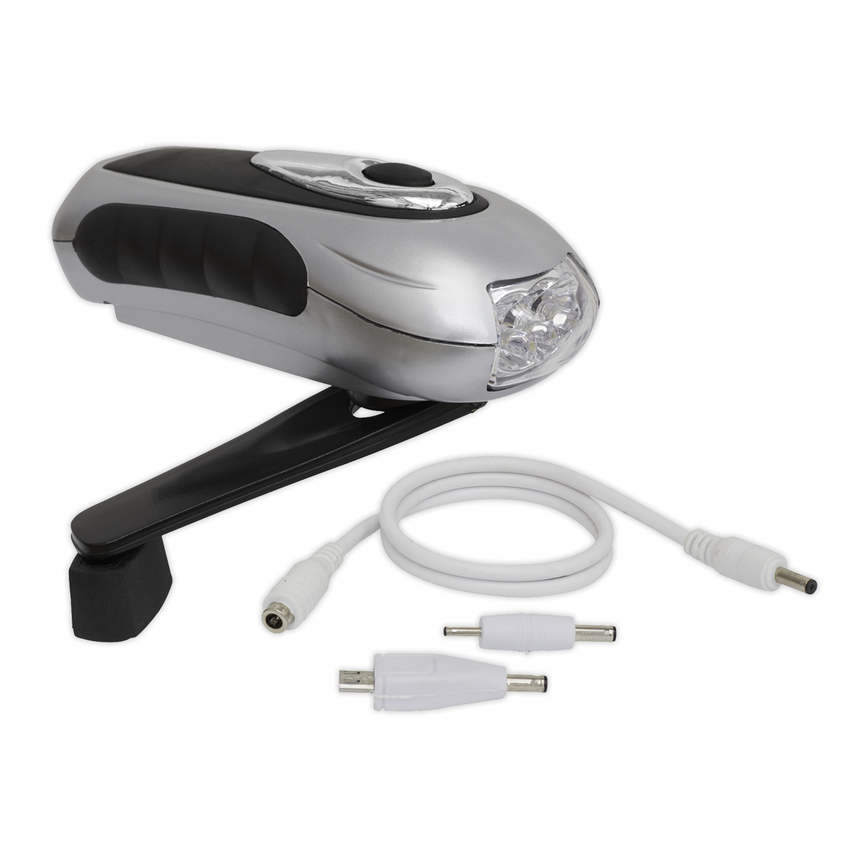 Wind-Up Torch 3 LED Rechargeable AK3305