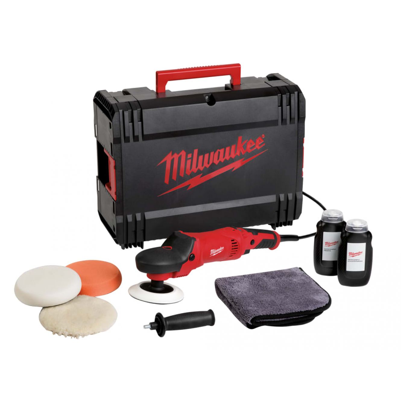 AP 14-2 200ESET Polisher Set 200mm 1450W 240V MILAP14ESET