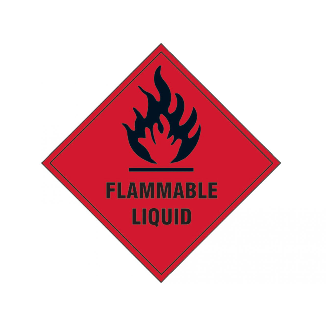 Flammable Liquid SAV - 100 x 100mm SCA1850S