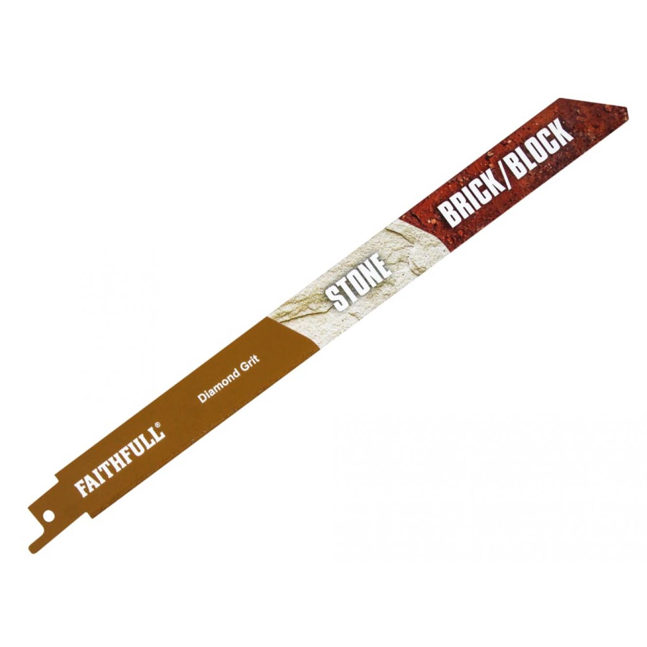 S1750RD Faithfull Diamond Grit Sabre Saw Blade 228mm FAISBS1750RD