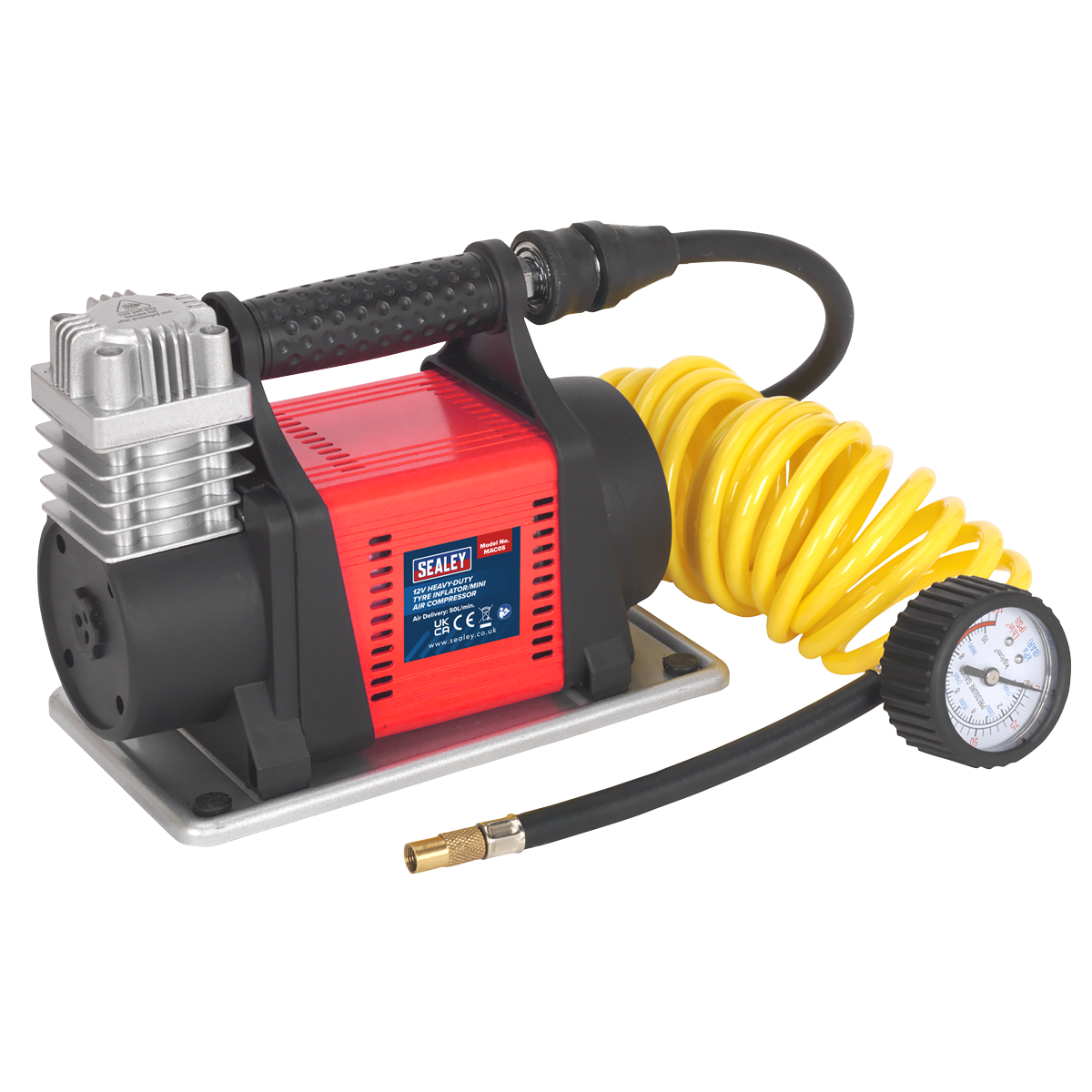 Tyre Inflator/Mini Air Compressor 12V Heavy-Duty MAC05