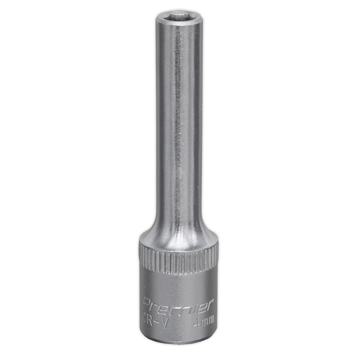 WallDrive® Socket 4mm Deep 1/4"Sq Drive S1404D