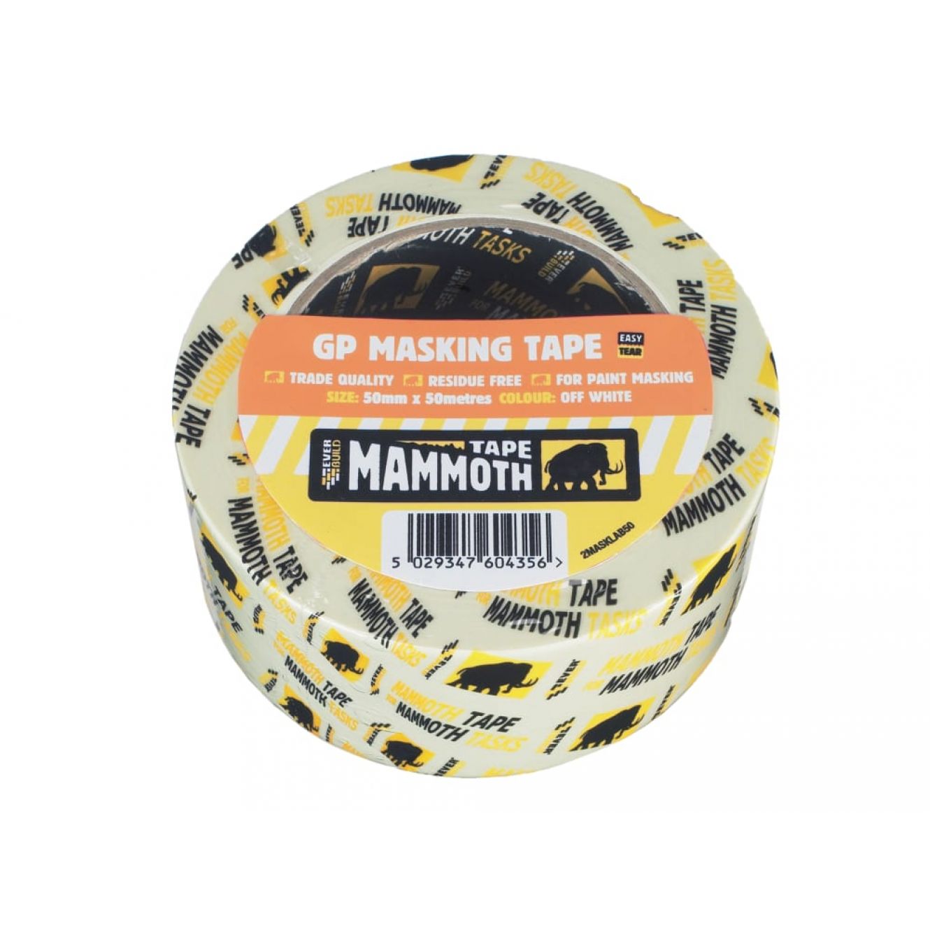 Mammoth Retail/Labelled Masking Tape
