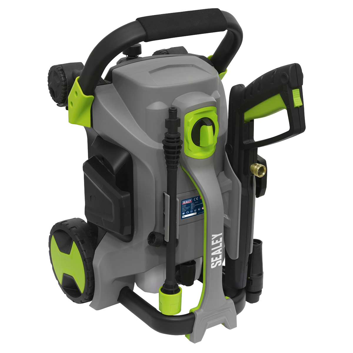 Pull-Along Pressure Washer 140bar with TSS PW2000PA