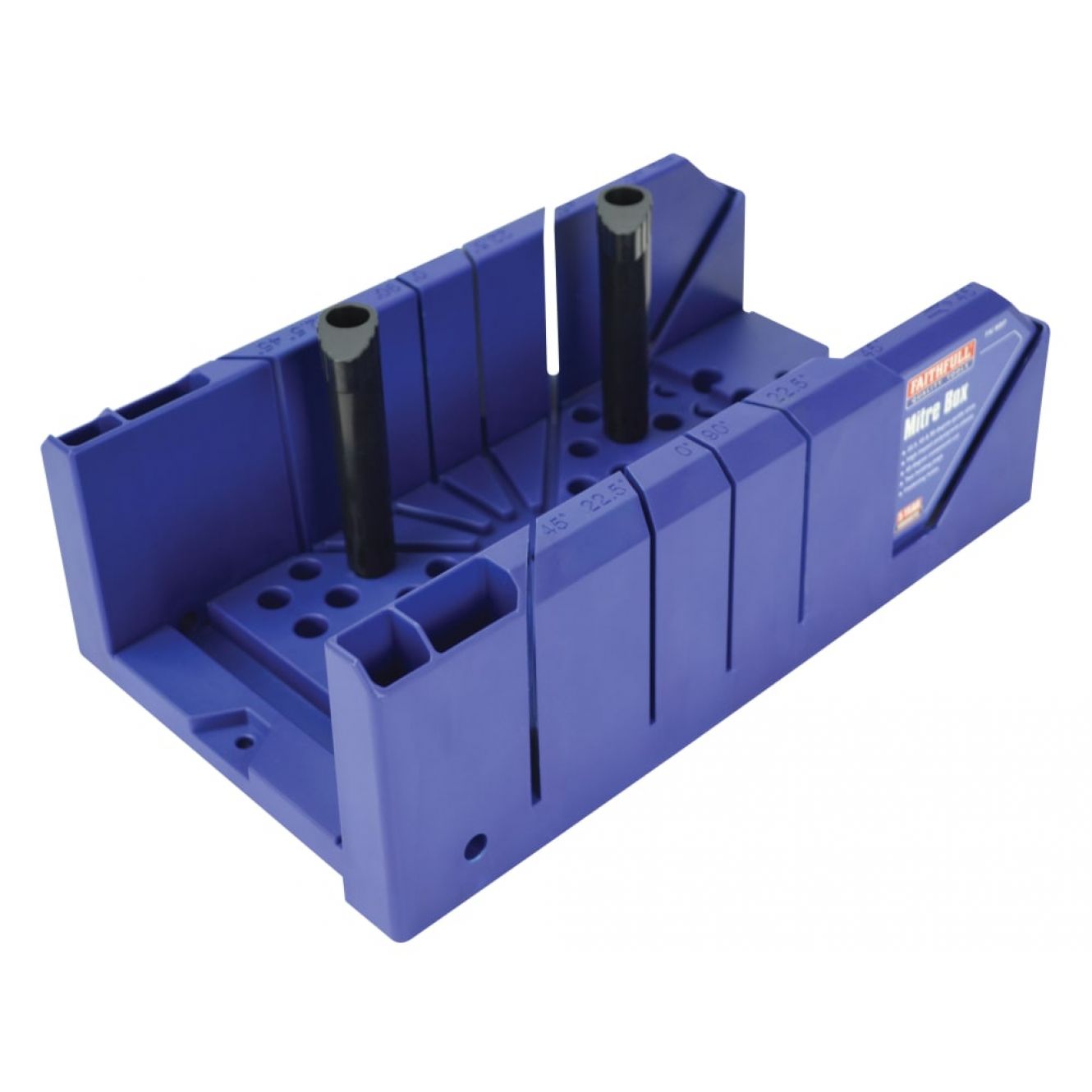 Plastic Mitre Box with Pegs 310mm (12.1/4in) FAIMBP