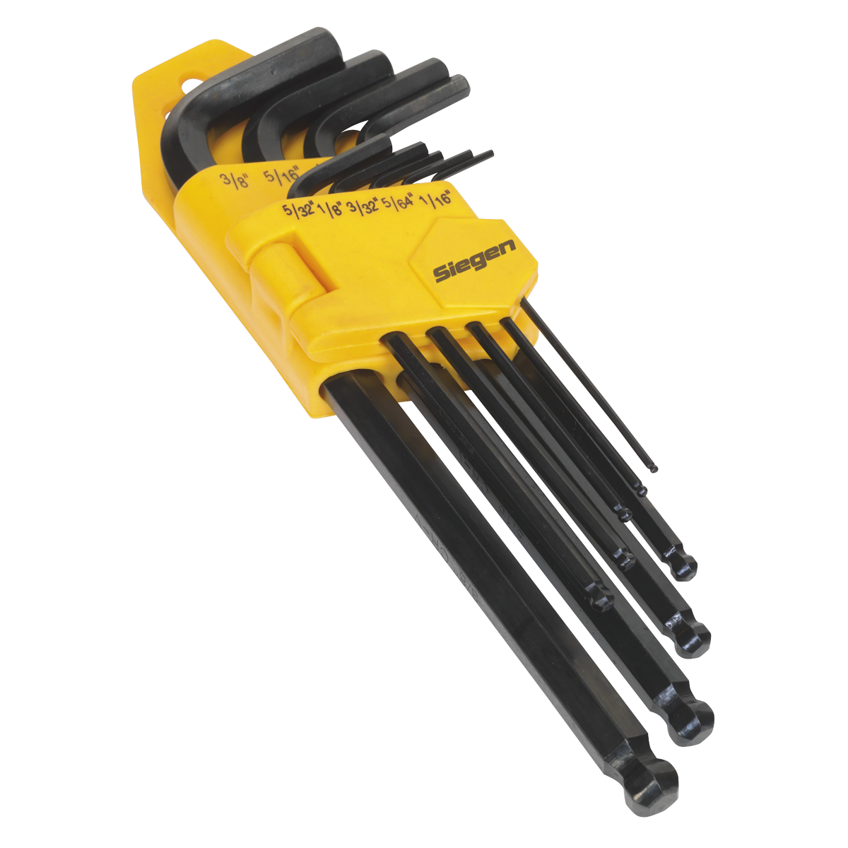 Ball-End Hex Key Set 9pc Long Imperial S01098