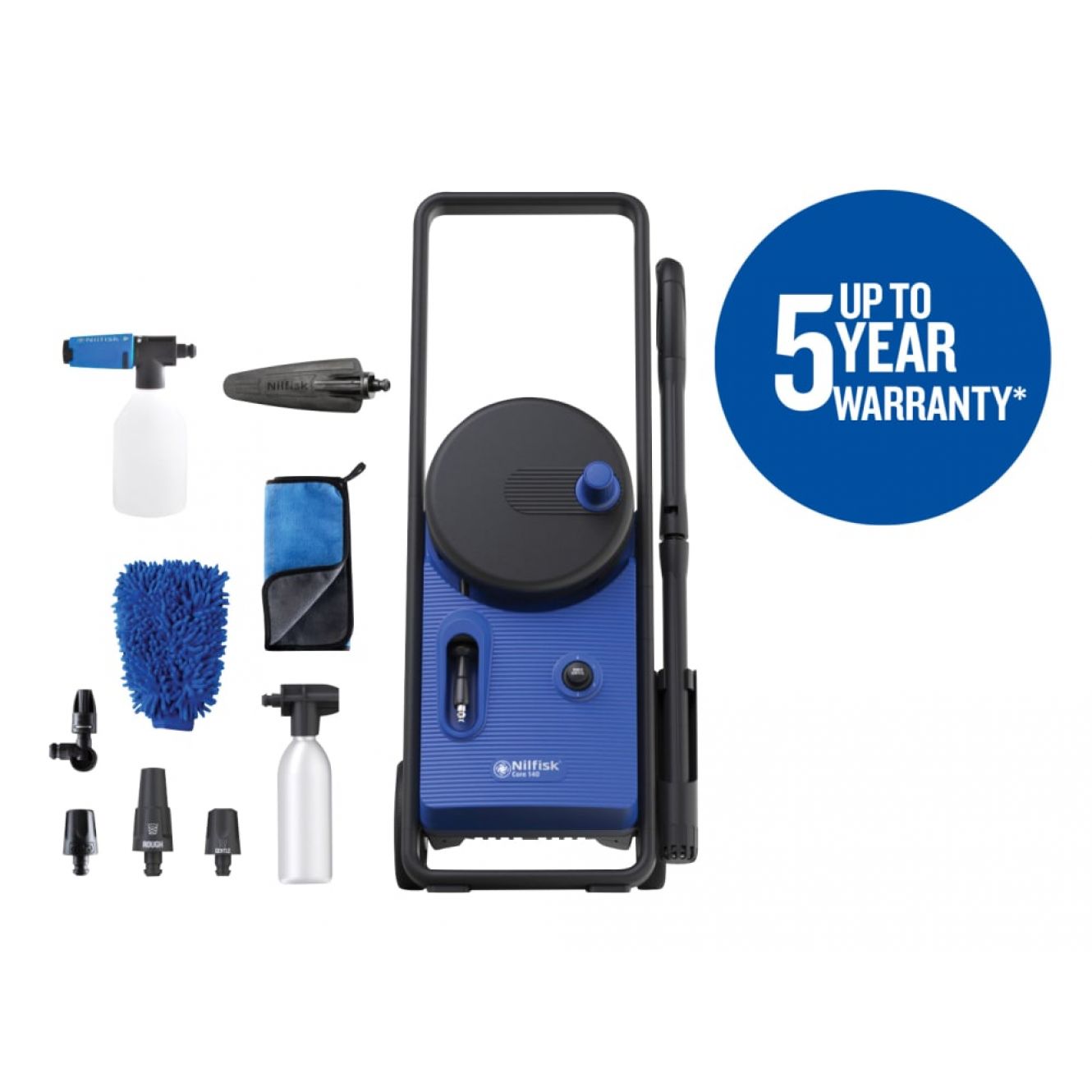 CORE 140 Powercontrol Premium Car Wash Pressure Washer 140 bar 240V KEW140PCPCW