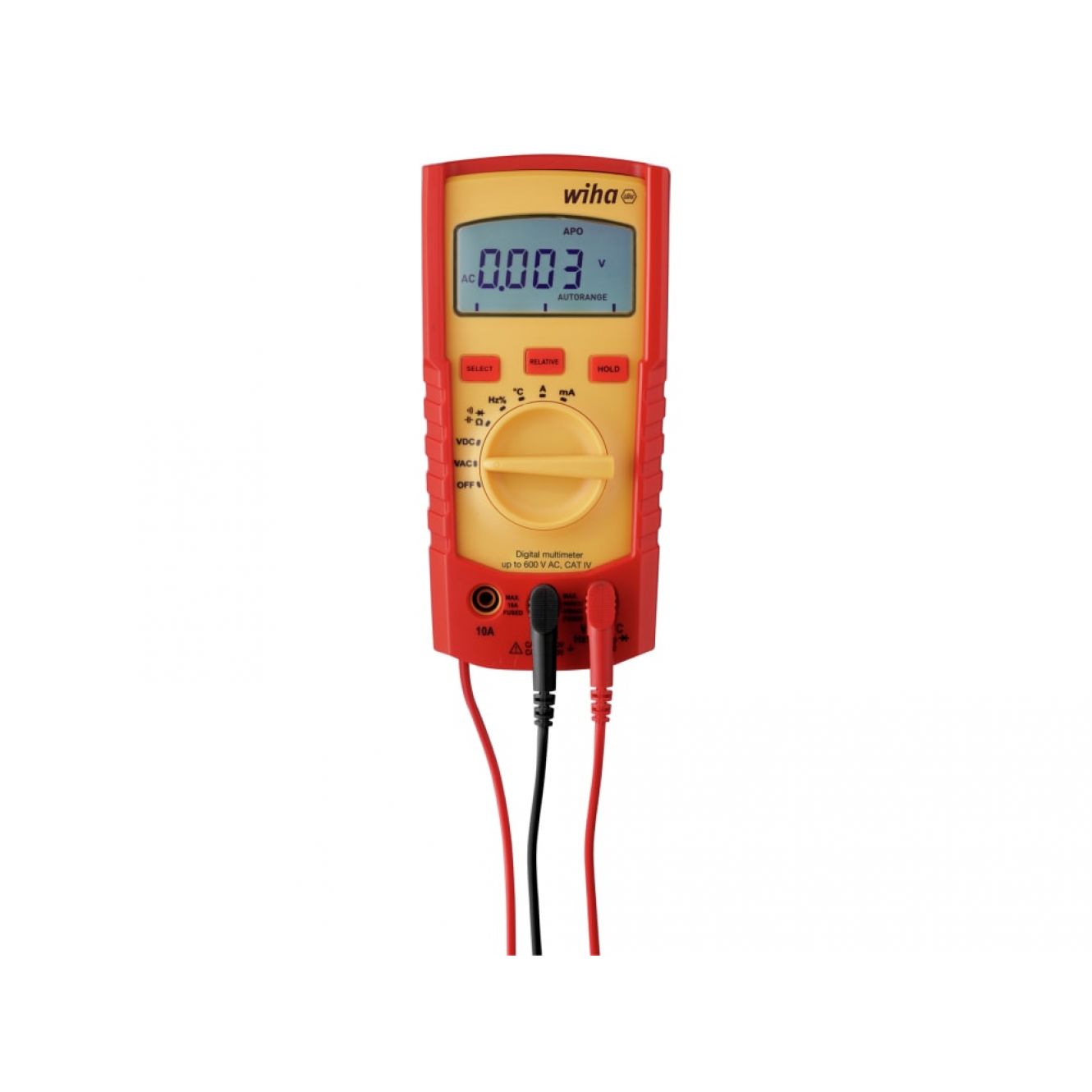 Digital Multimeter 600 V AC, CAT IV WHA45218