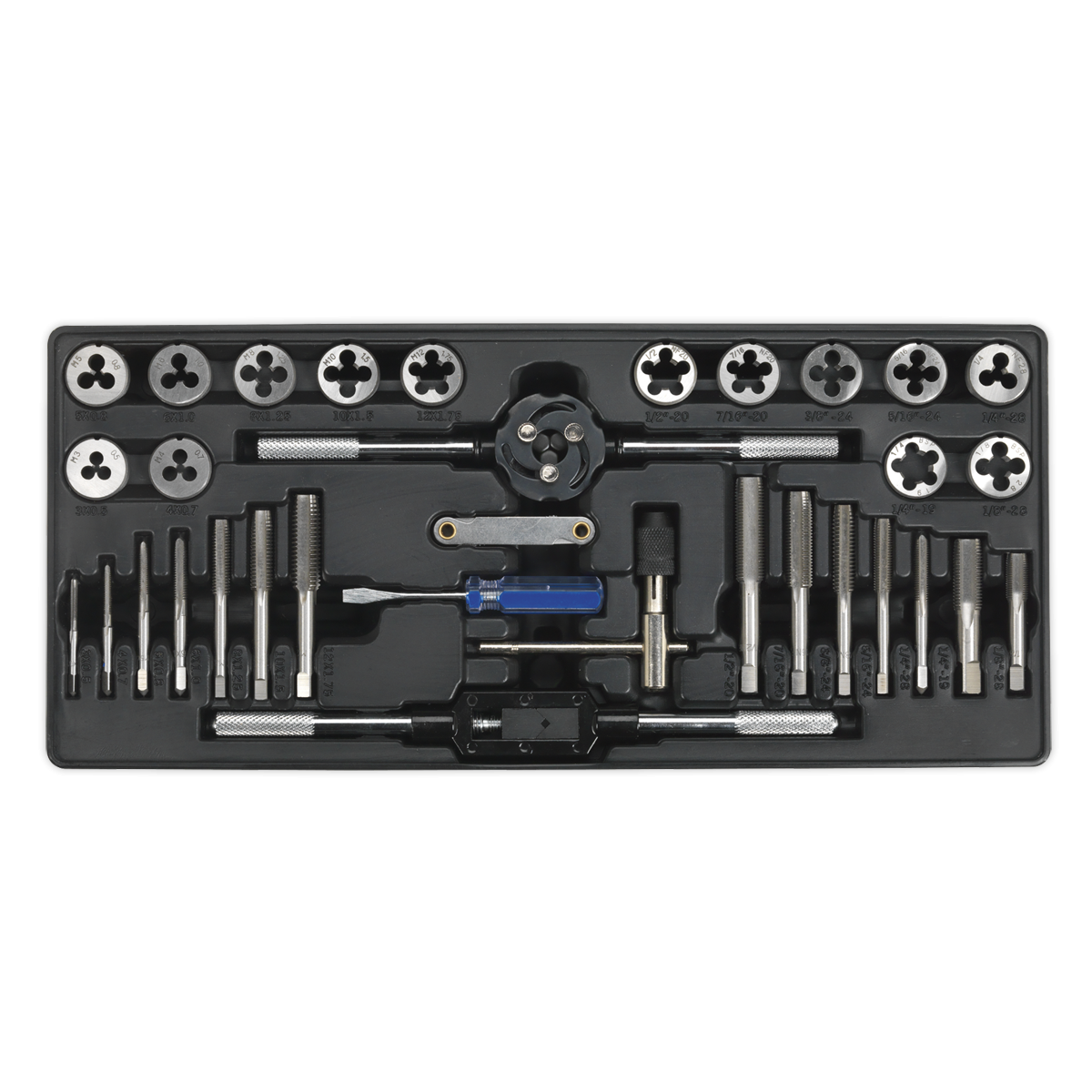 Tool Tray with Tap & Die Set 33pc TBT26