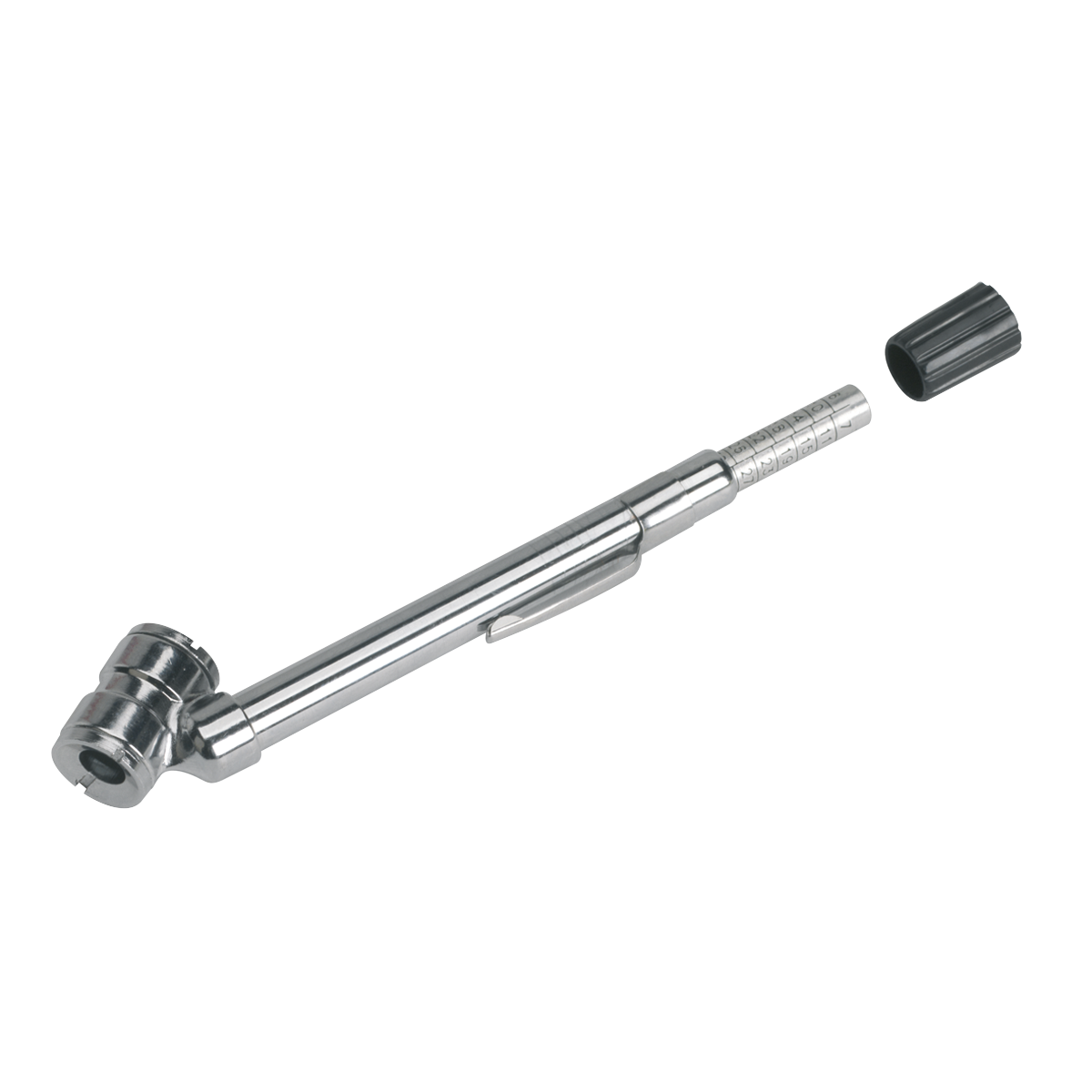 Universal Deluxe Tyre Pressure Gauge with Pocket-Clip 6-50psi TSTPG8