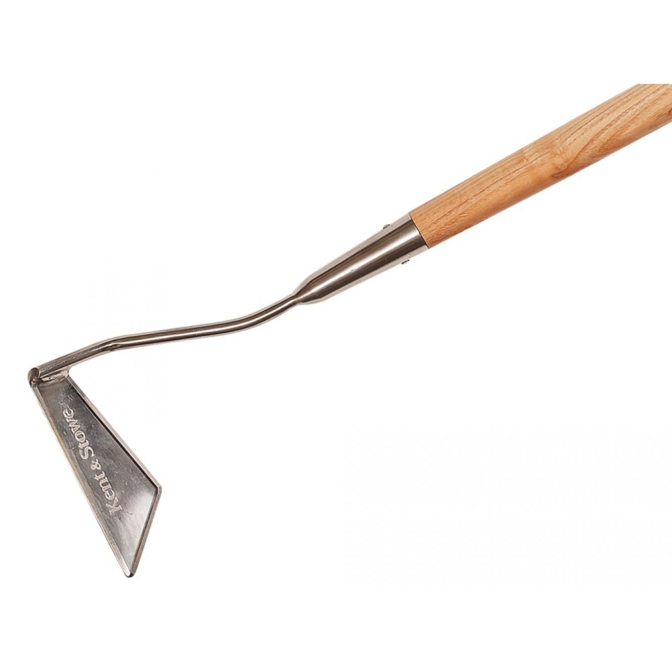 Stainless Steel Long Handled 3-Edged Hoe, FSC® K/S70100037