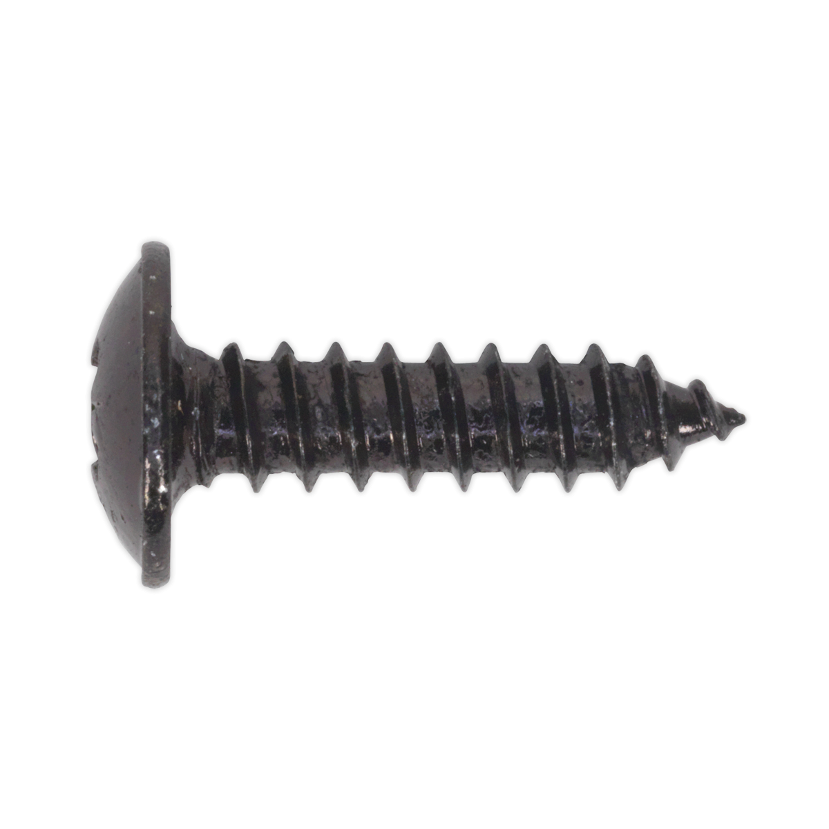 Self-Tapping Screw 4.2 x 16mm Flanged Head Black Pozi Pack of 100 BST4216