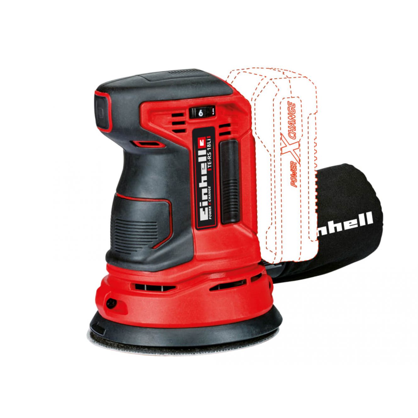 TE-RS 18 Li Solo Power X-Change Rotating Sander 18V Bare Unit EINTERS18LIN