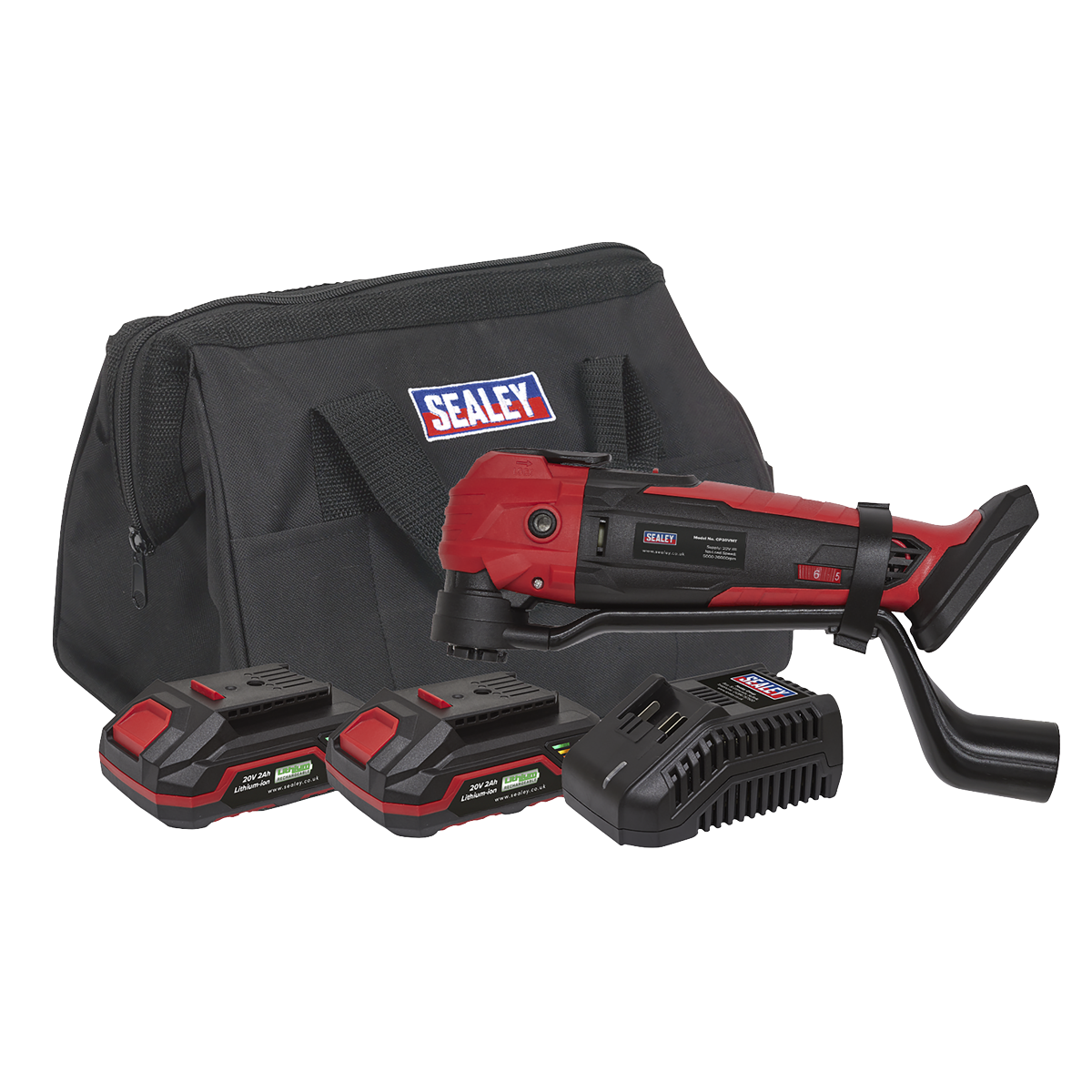 Cordless Oscillating Multi-Tool Kit 20V SV20 Series - 2 Batteries CP20VMTKIT