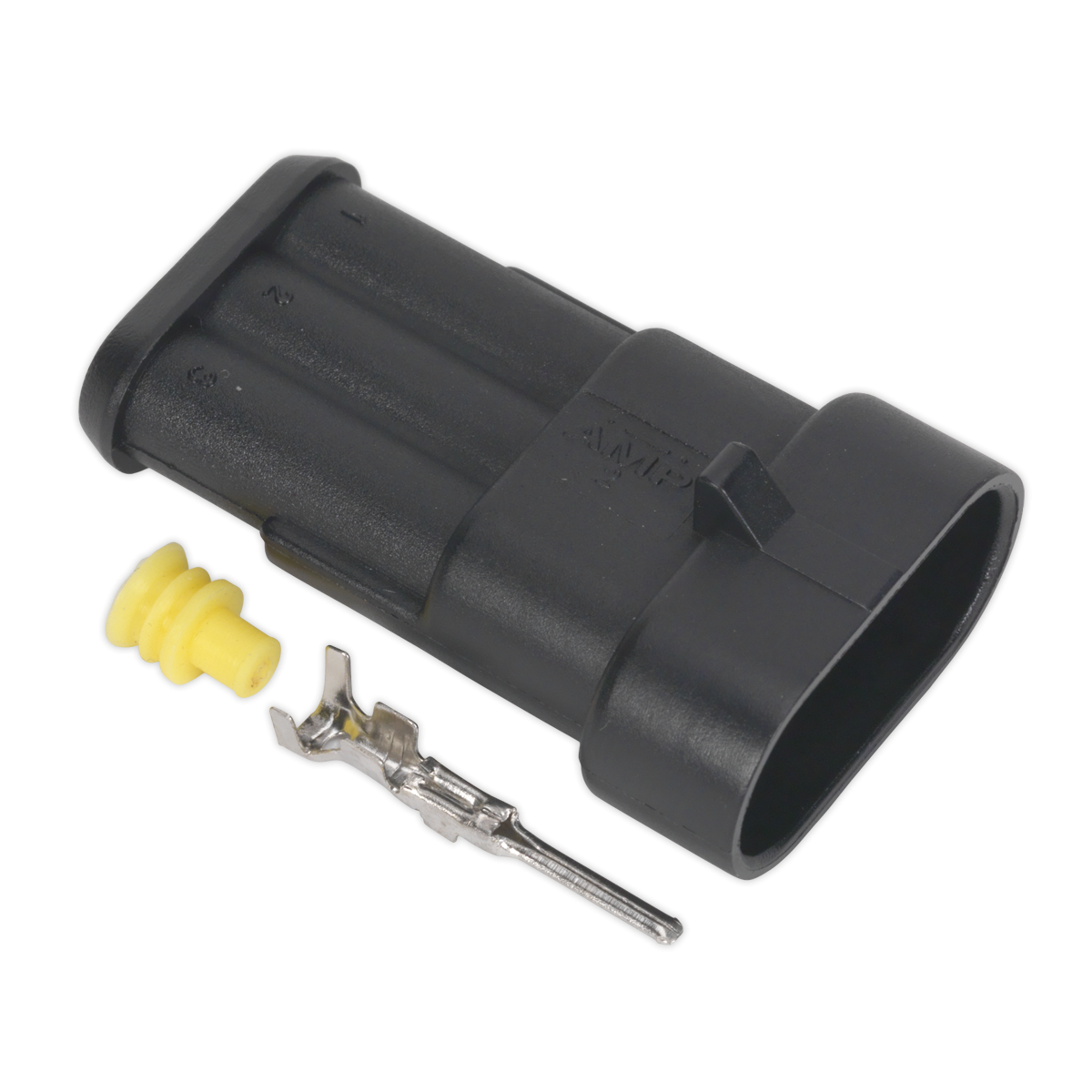 Superseal Male Connector 3-Way Pack of 5 SSC3M