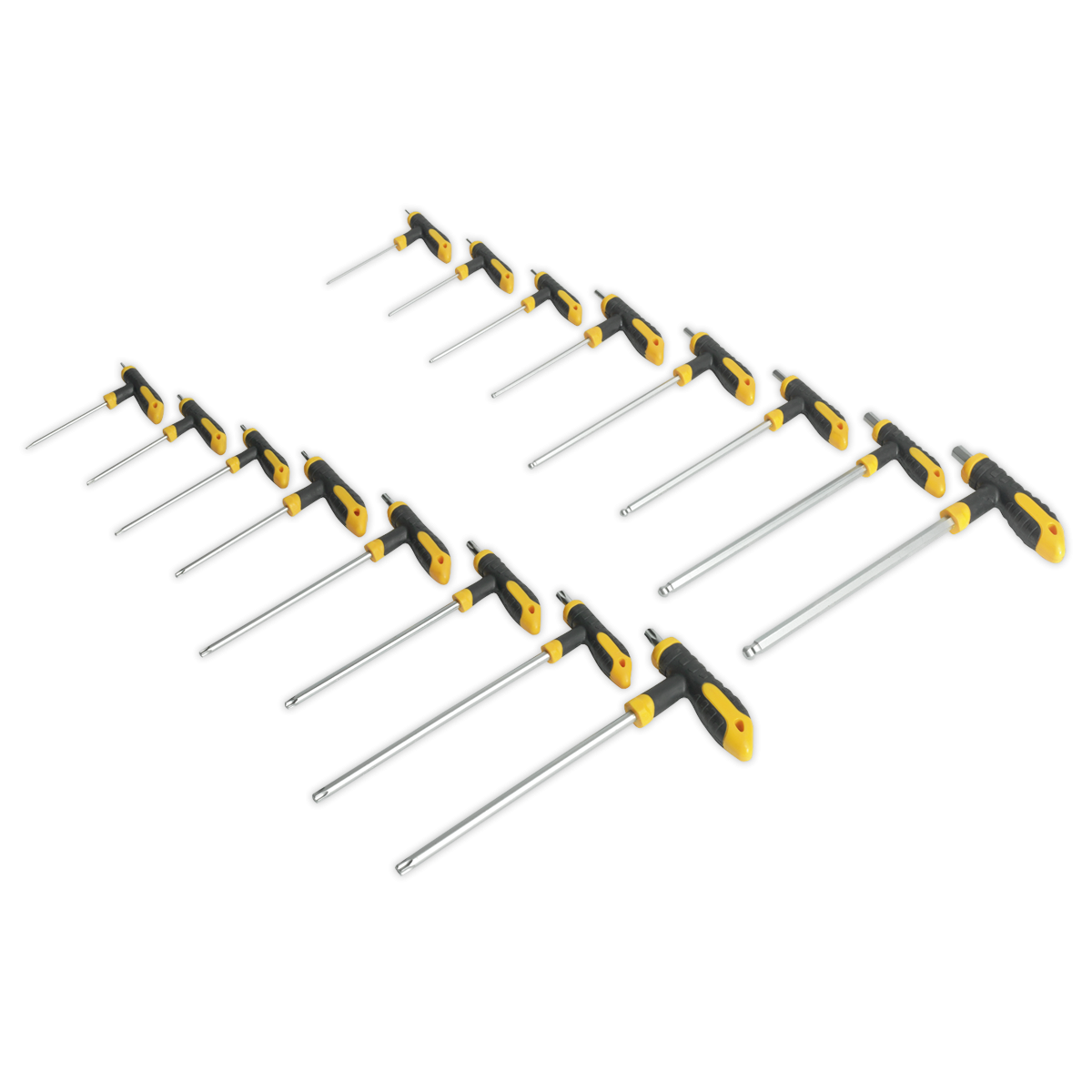 T-Handle TRX-Star* & Hex Key Set 16pc S0916