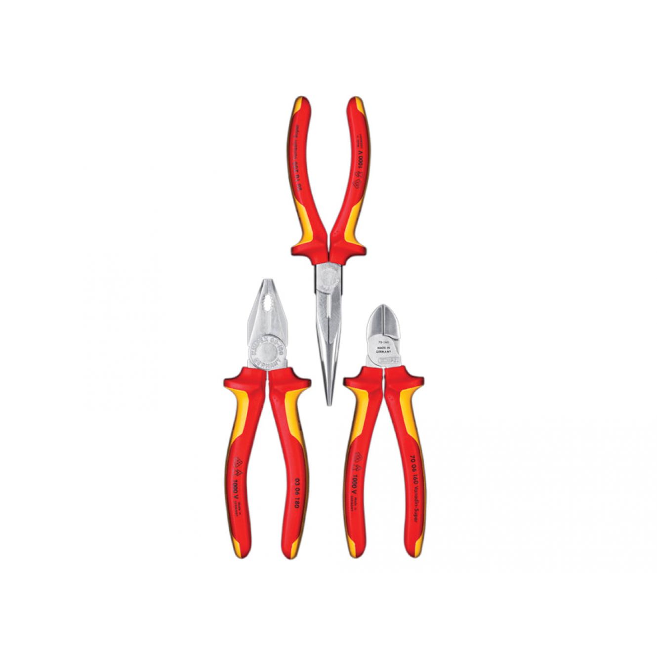 Elektro VDE Pliers Set, 3 Piece KPX002012
