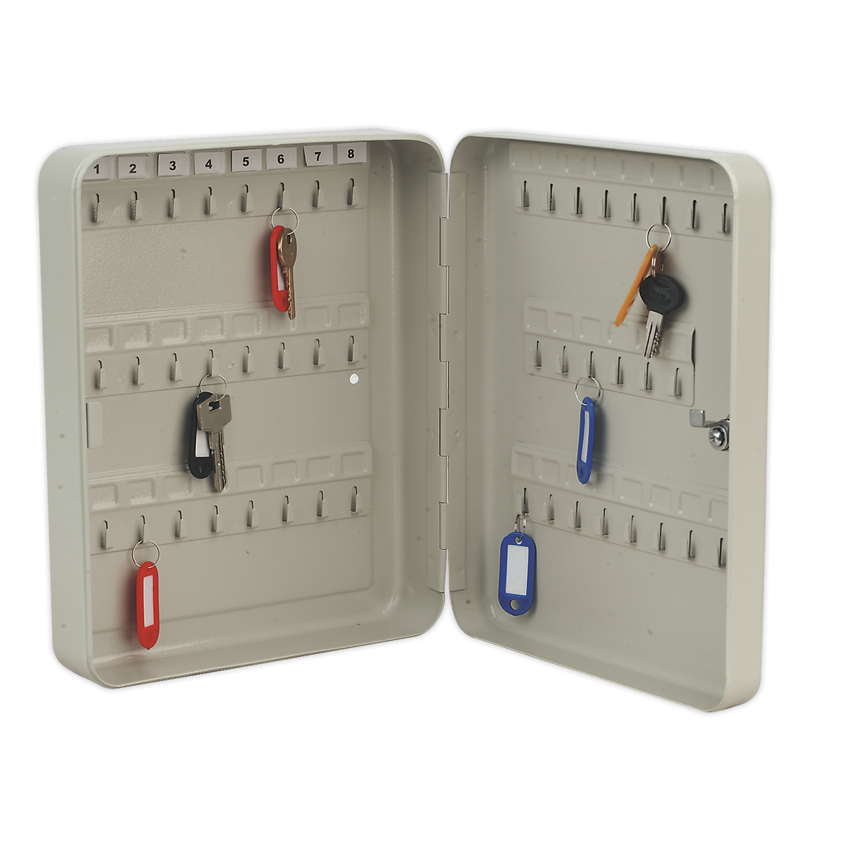 Key Cabinet with 45 Key Tags SKC45