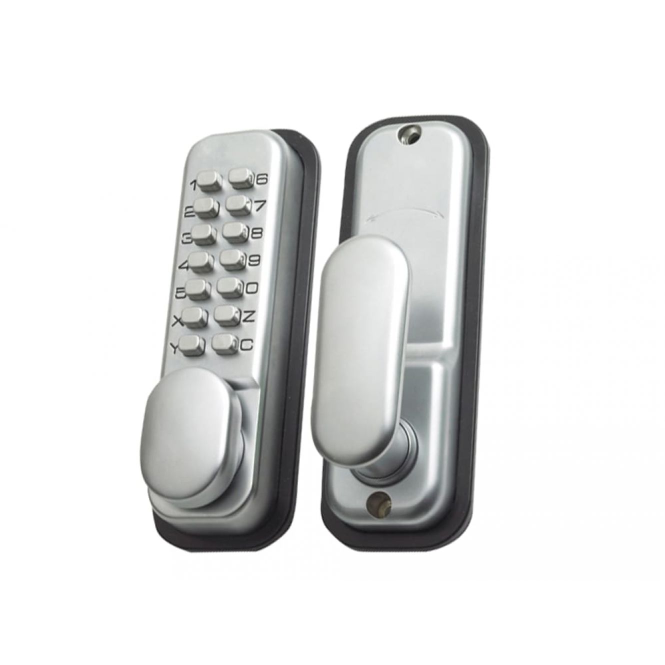 P-DL02-SC Push Button Door Lock Chrome Finish Hold Open Function YALPDL02SC