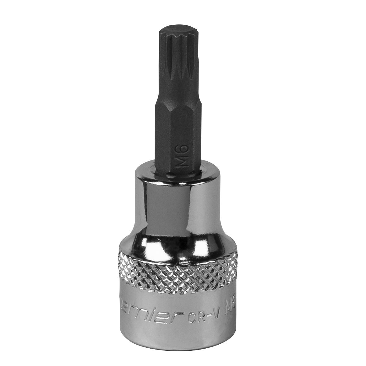 Spline Socket Bit M6 3/8"Sq Drive SBS004