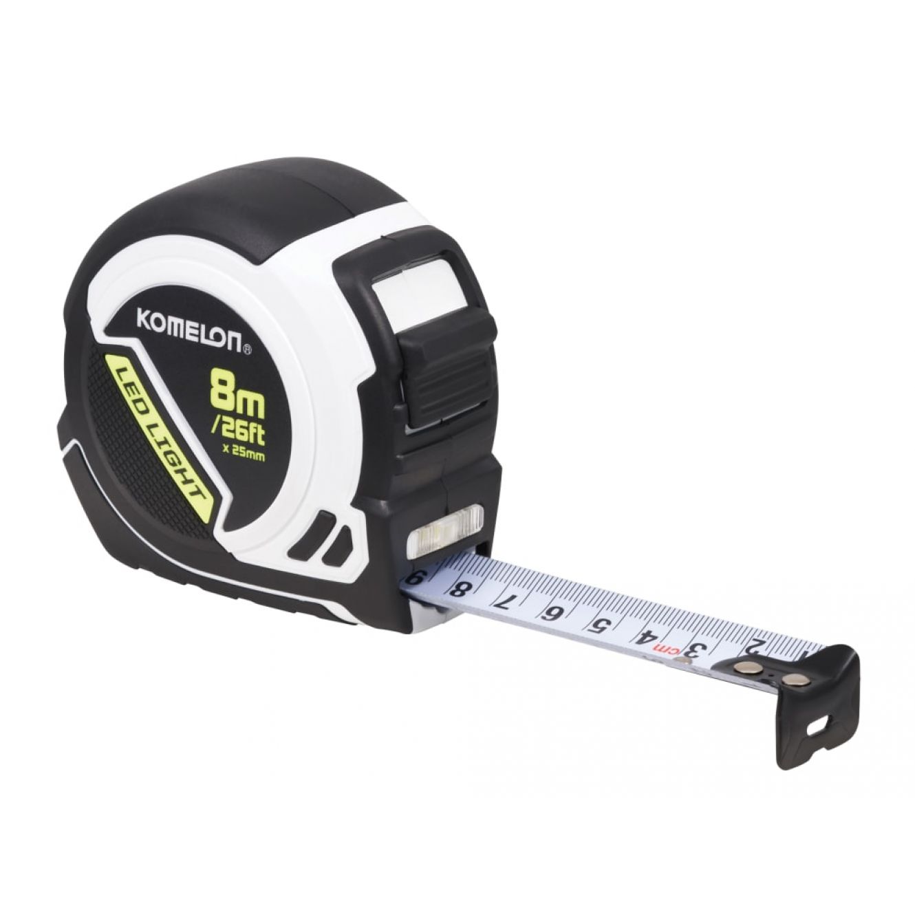LED LIGHT Tape Measure 8m/26ft (Width 25mm) KOMPLD85ME