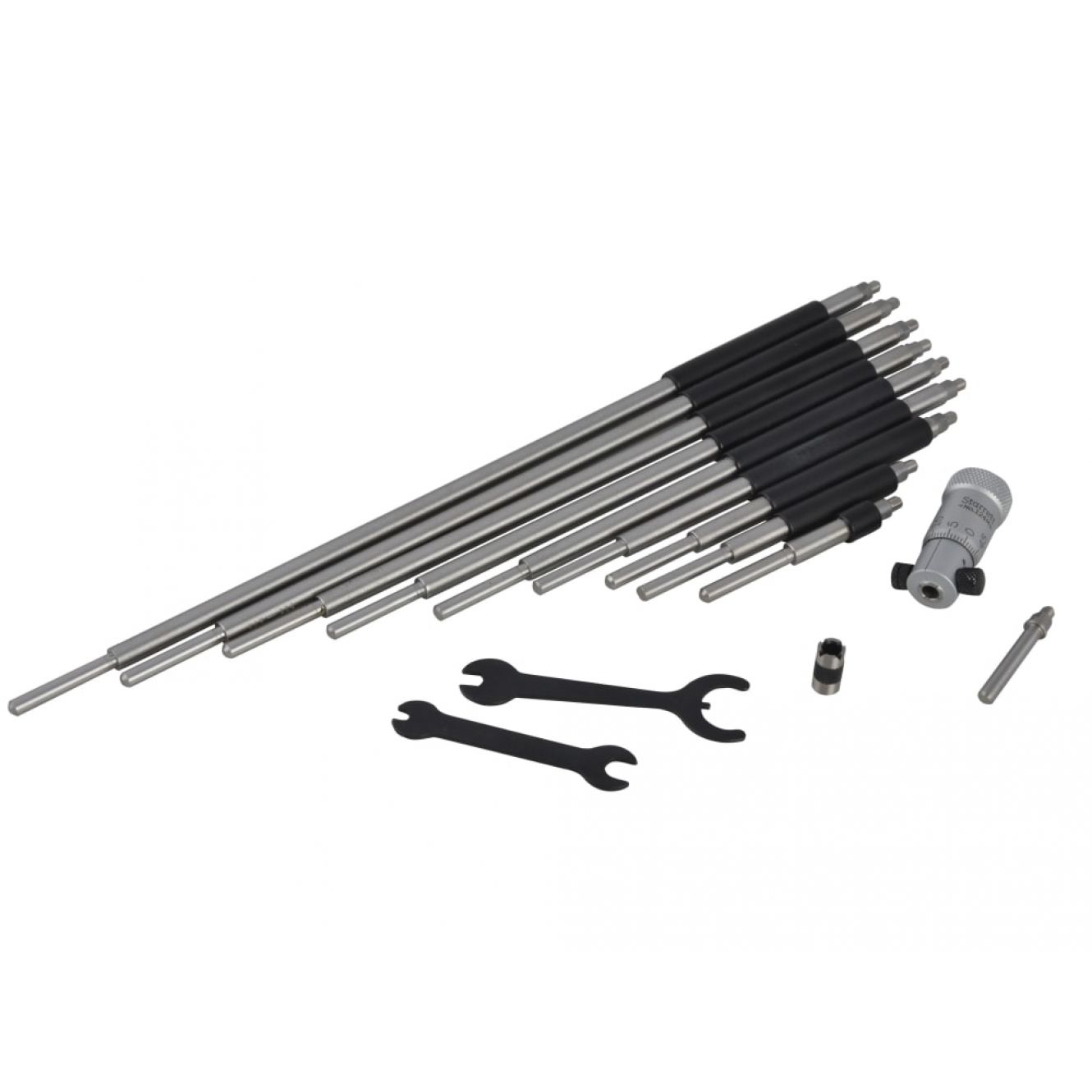 124MBZ Inside Micrometer 50-300mm (10 Rod Set) STR124MBZ