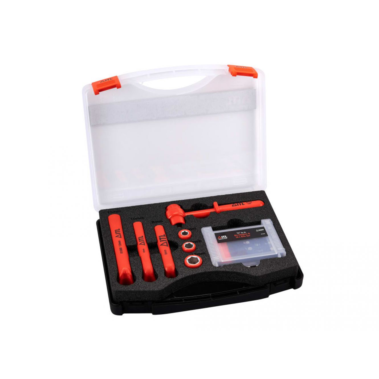 Insulated Socket, Ratchet, Spanner & Bit Set, 19 Piece ITL00022