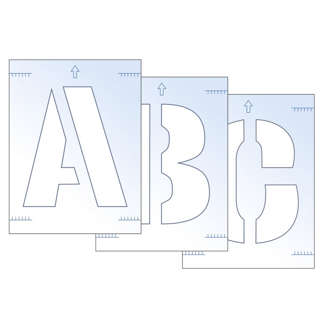 Letter & Number Stencil Kit