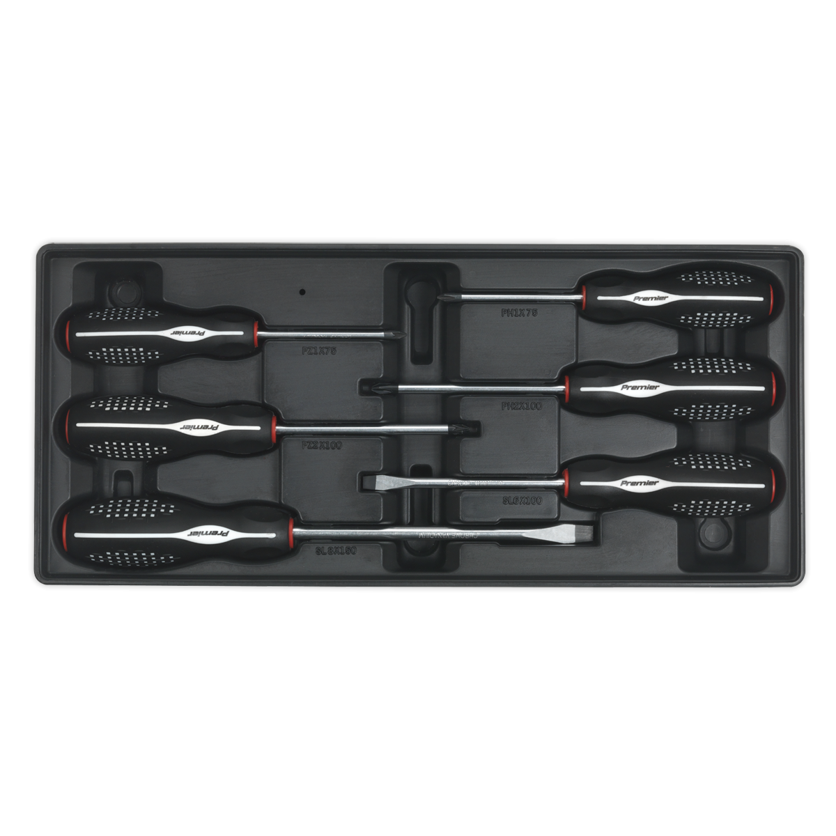 Tool Tray with Screwdriver Set 6pc TBT14