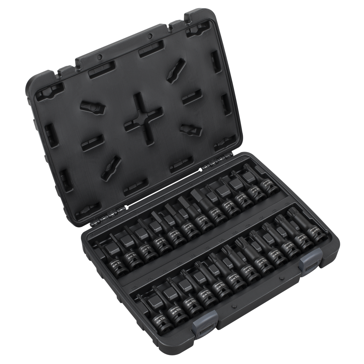 Impact Socket Bit Set 1/2"Sq Drive 24pc Hex/TRX-Star*/Spline AK56000