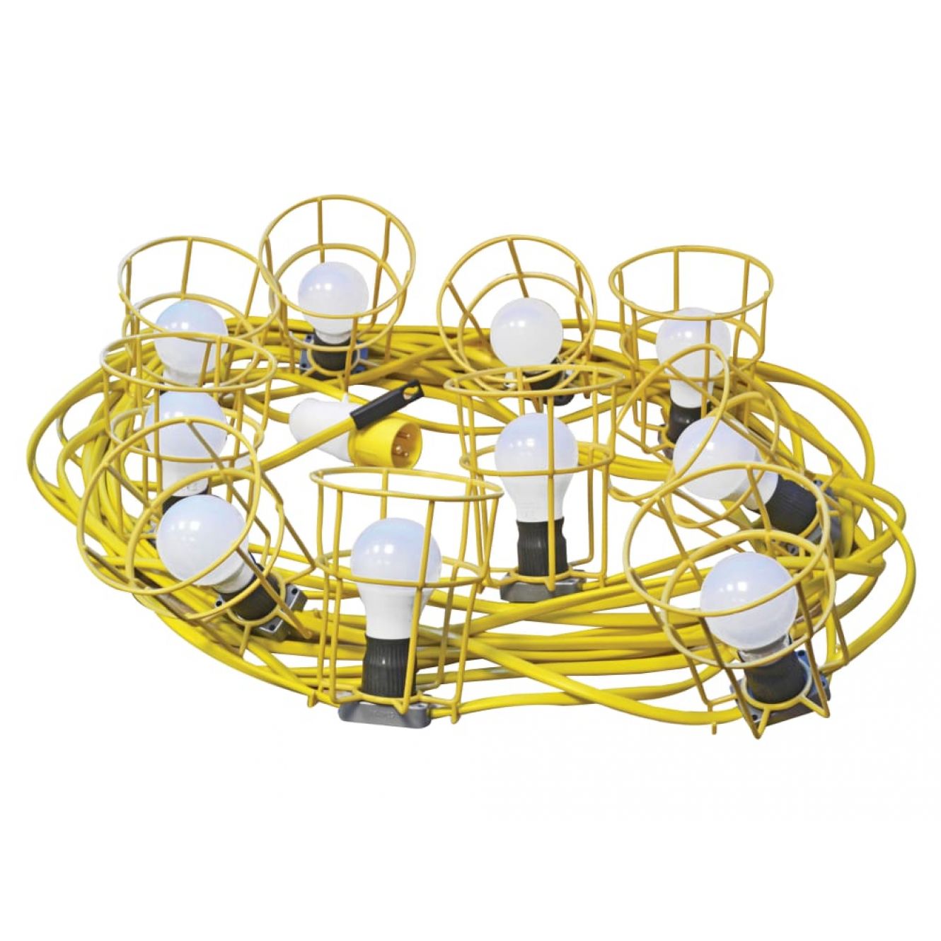 Festoon Lights Low Energy 10 LED Bulbs 110V 22m FPPSLFESTLED