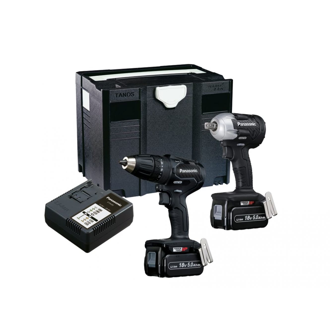 EYC242LJ2G31 Twin Pack 18V 2 x 5.0Ah Li-ion PANC242LJ