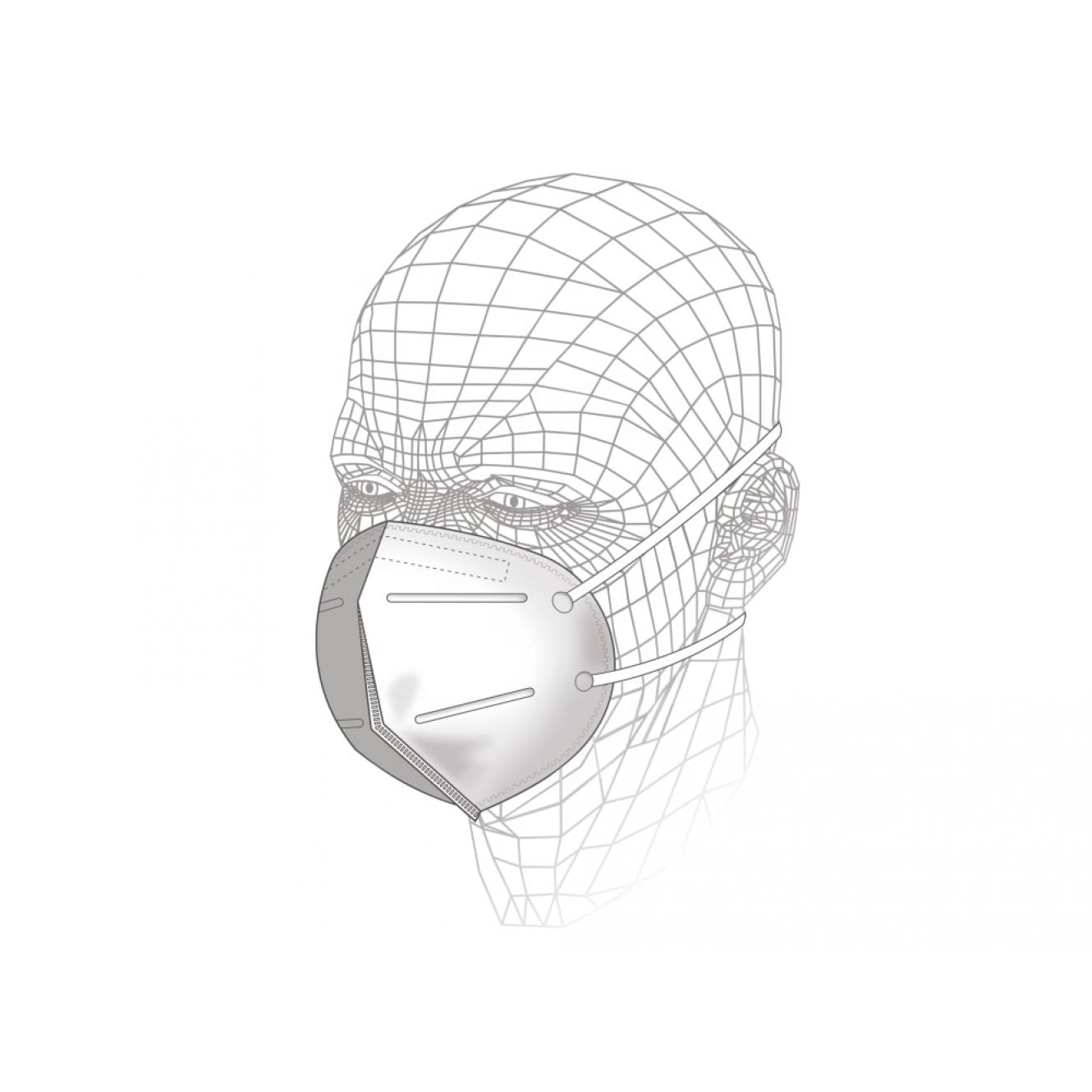 Fold Flat Respirator P1