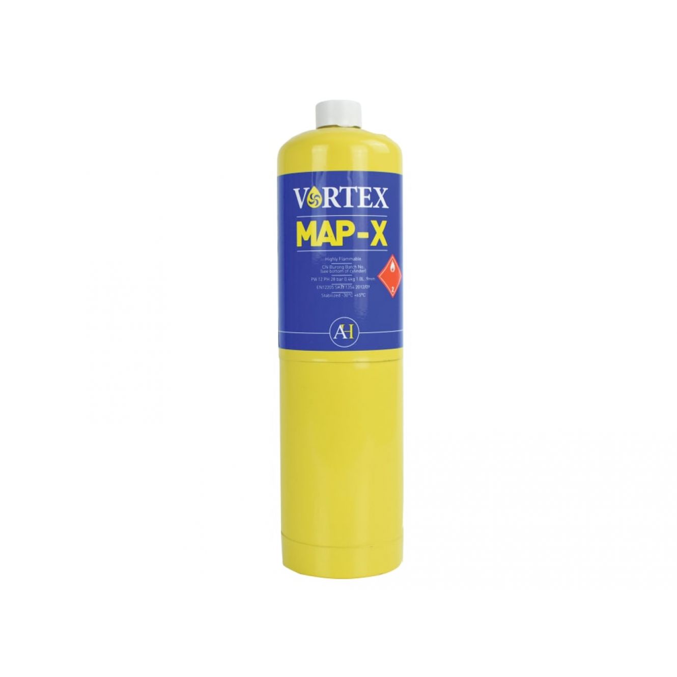 Vortex Map-X Brazing Gas Cylinder ARCVG1