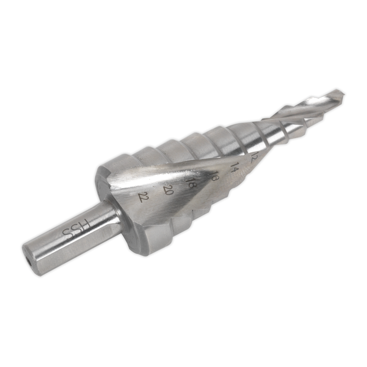 HSS 4341 Step Drill Bit 4-22mm Spiral Flute AK4747