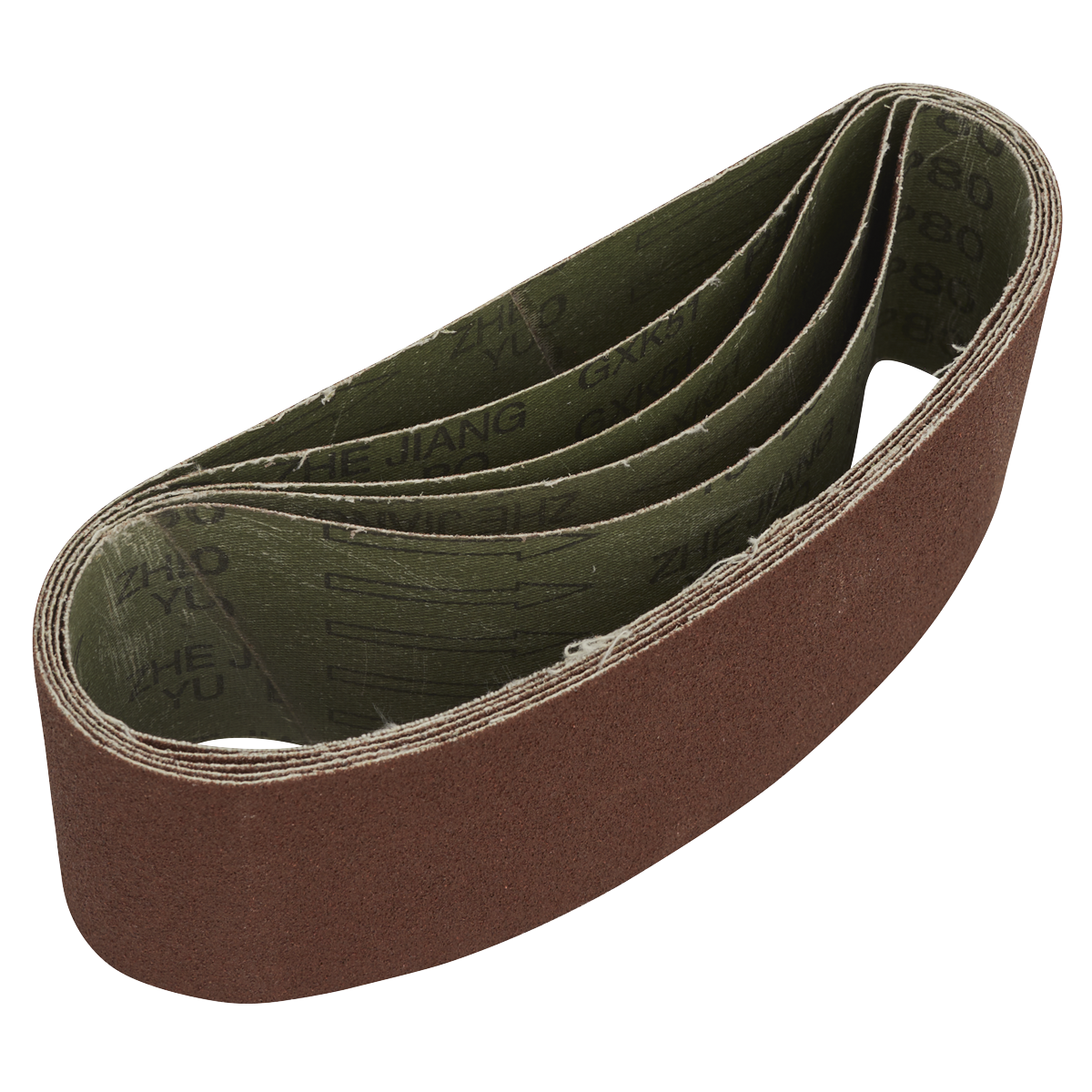 Sanding Belt 76 x 457mm 80Grit Pack of 5 SB80457