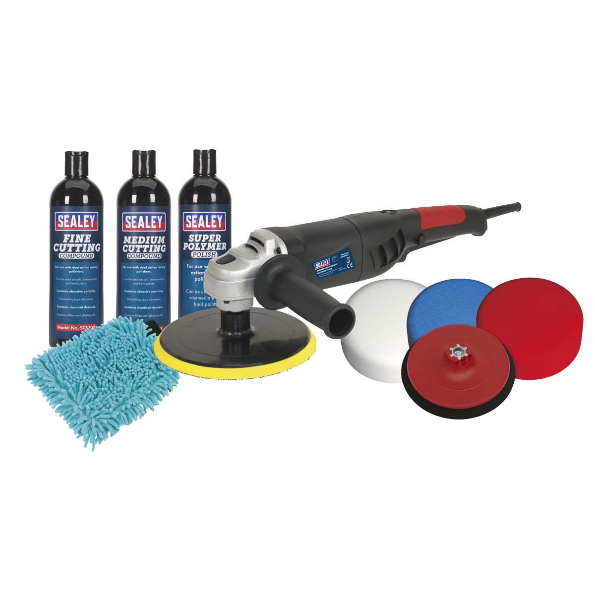 Ø180mm Pro Polishing & Compounding Kit 1100W/230V CPK05