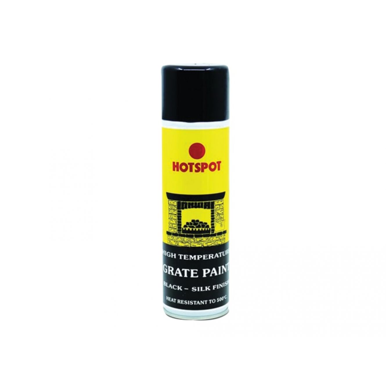 Spray Grate Paint Silk Black 450ml HOT201441