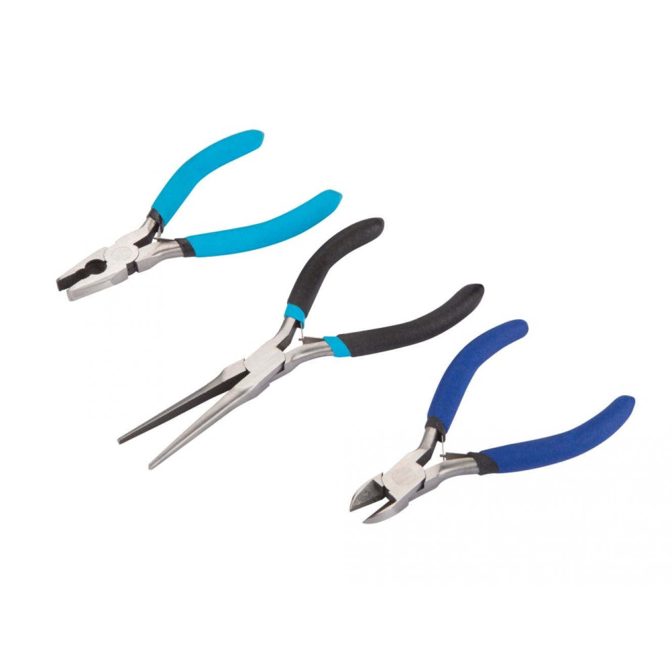 Soft Grip Mini Plier Set, 3 Piece B/S8512