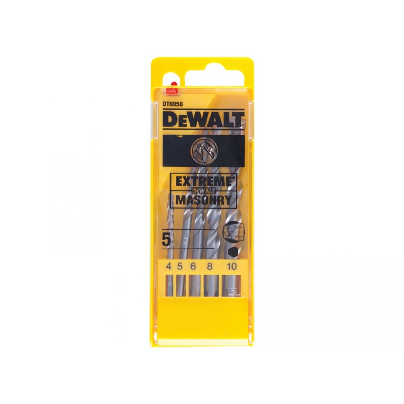 Extreme Masonry Drill Bit Set, 5 Piece DEWDT6956QZ