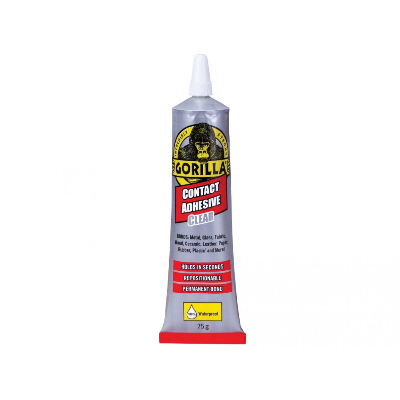 Gorilla Contact Adhesive Clear 75g GRGCAC75