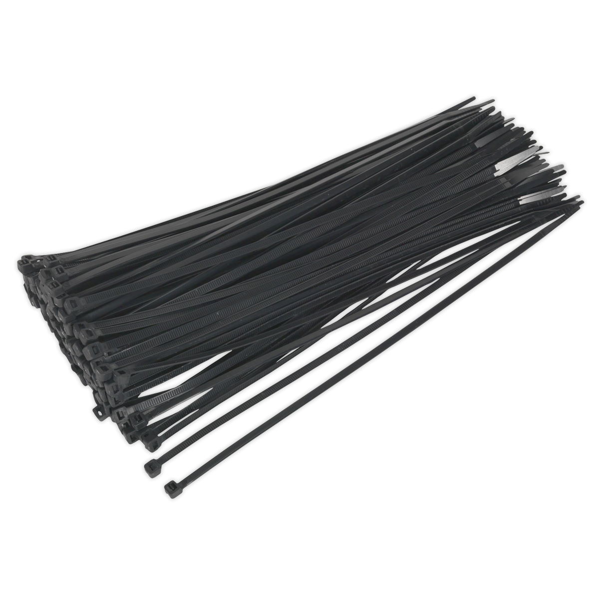 Cable Tie 300 x 4.8mm Black Pack of 100 CT30048P100