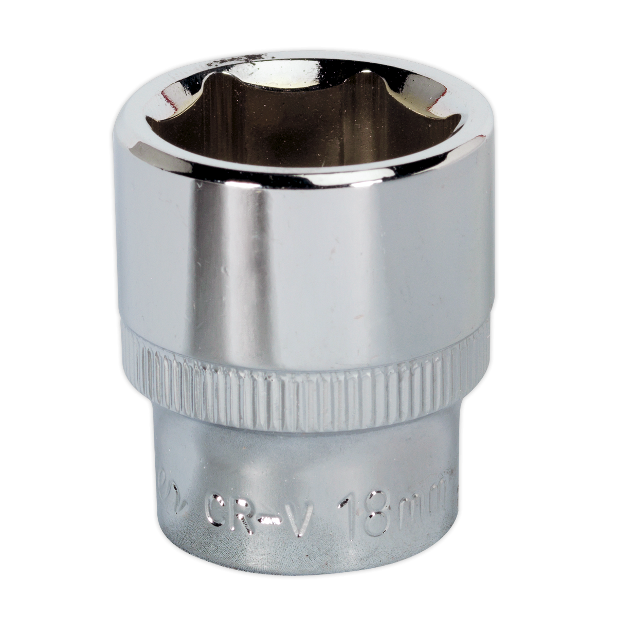 WallDrive® Socket 18mm 3/8"Sq Drive Fully Polished SP3818
