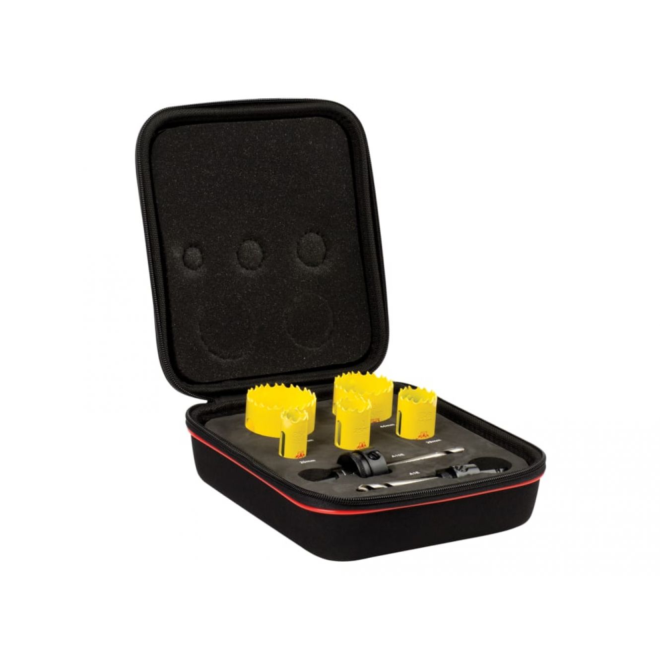 KDC05021 Deep Cut Bi-Metal Electrician's Holesaw Kit, 7 Piece STRKDC05021