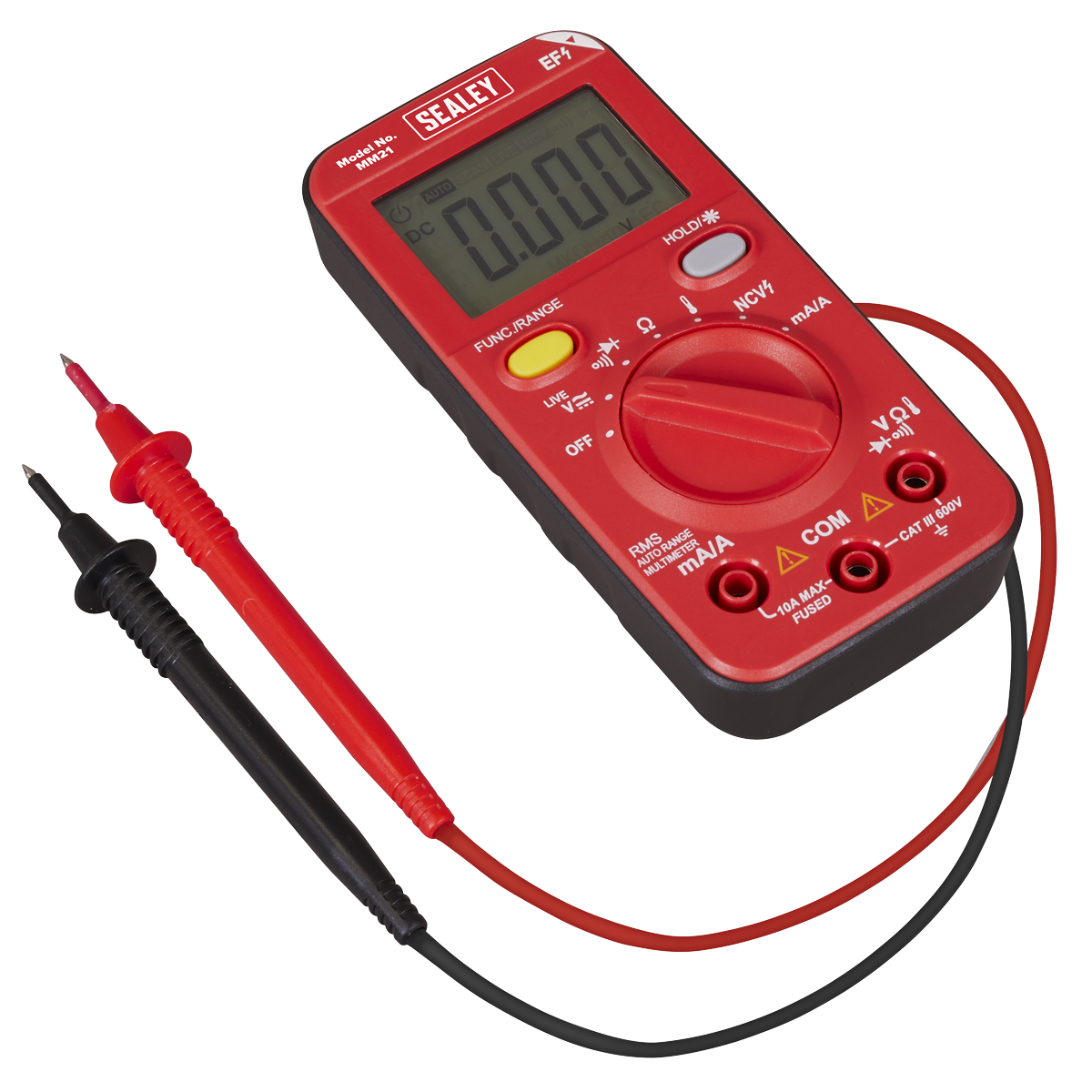 10-Function Professional Auto-Ranging Digital Multimeter MM21