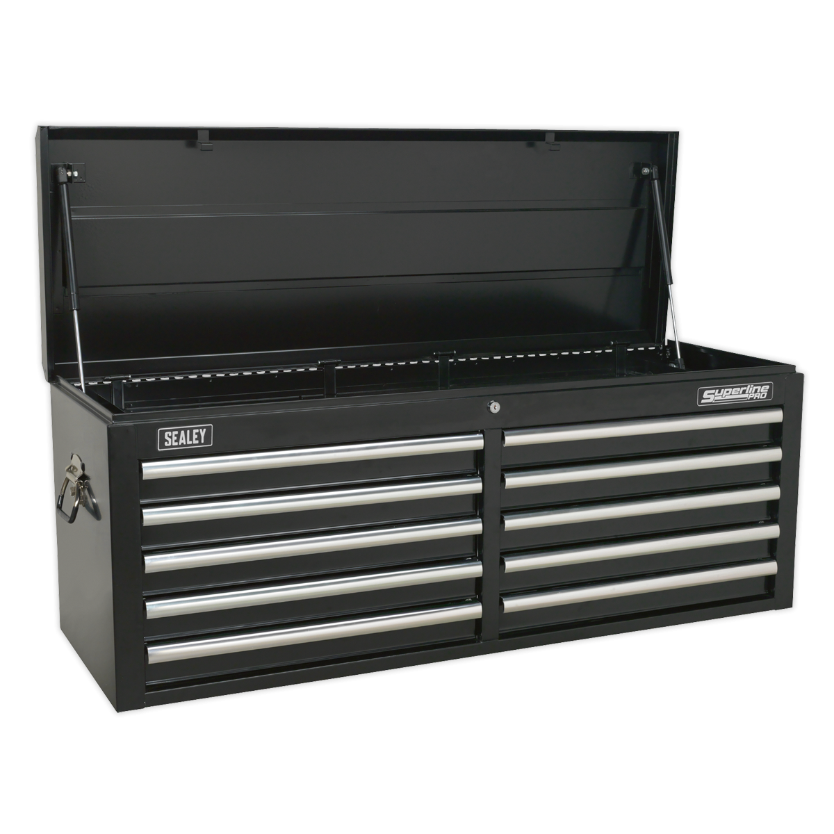 Topchest 10 Drawer with Ball-Bearing Slides - Black AP5210TB
