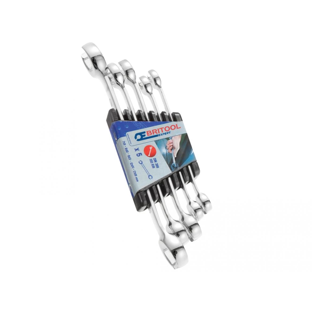 Flare Nut Wrench Set, 5 Piece BRIE112501B